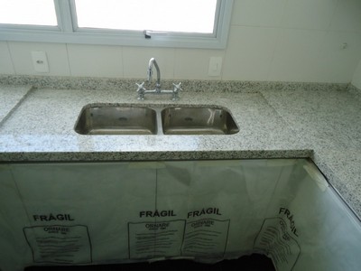 Granito Branco Polar Cozinha Barato Jardim São Paulo - Granito Amarelo Ornamental