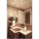bancada de mármore para banheiro em sp Alto de Pinheiros